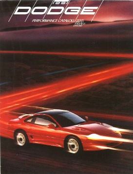 1991 Dodge Performance Catalog and Stealth Poster