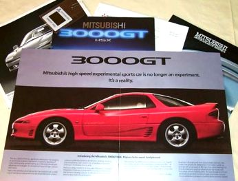 Presskit for 3000GT HSX Pre-Production Show Car