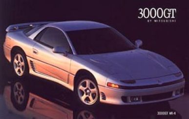 3000GT Postcard