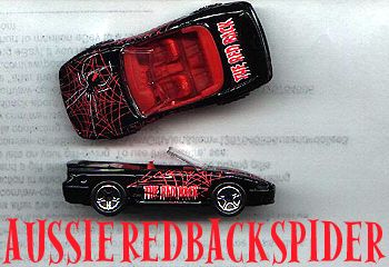 Australian Matchbox #22 Spyder Redback Spider