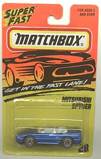 Matchbox #28 Spyder Blue