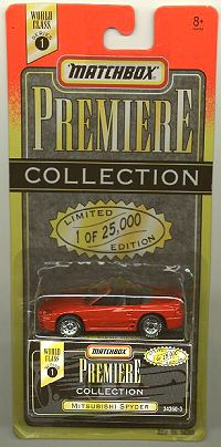 Matchbox Premier Series 1 Red