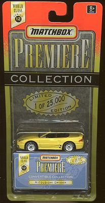 Matchbox Premier Series 12 Yellow