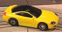 Tyco Stealth Slotcar Yellow